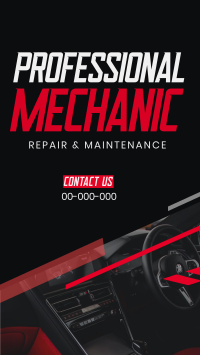 Automotive Professional Mechanic Video Image Preview