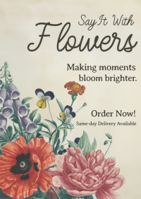 Flower Shop Flyer Preview