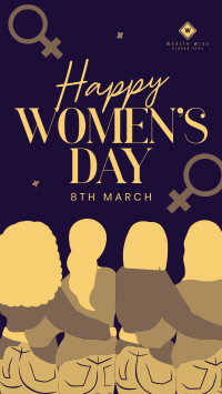 Global Women's Day Facebook story Image Preview