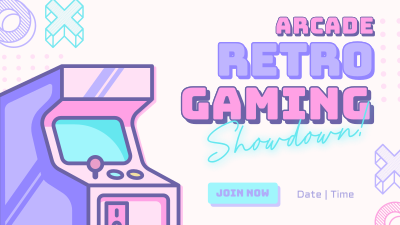 Arcade Fun! Facebook event cover Image Preview