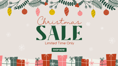 Christmas Gifts Sale Facebook event cover Image Preview