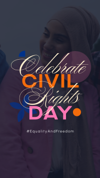 Civil Rights Celebration Instagram Reel Design