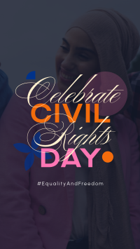 Civil Rights Celebration Instagram Reel Image Preview