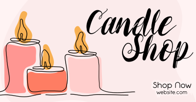 Candle Line Facebook ad Image Preview