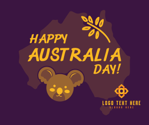 Koala Australia Day Facebook post Image Preview