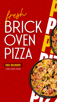 Pizza Special Discount Facebook Story Design