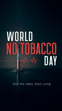 No Tobacco Day YouTube Short Design