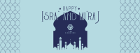 Isra' and Mi'raj Night Facebook cover Image Preview