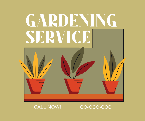 Gardening Professionals Facebook Post Design Image Preview