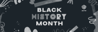 Black History Celebration Twitter Header Image Preview