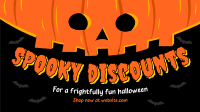 Halloween Pumpkin Discount Animation Image Preview