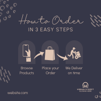 Easy Order Guide Instagram post Image Preview