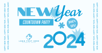 Countdown to New Year Facebook Ad Design