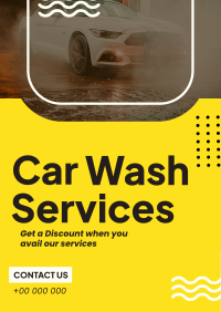 Sleek Car Wash Services Flyer Image Preview