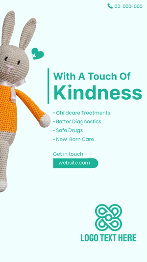 Crochet Childcare Instagram story