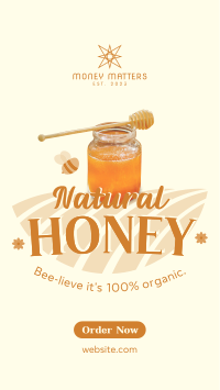 Bee-lieve Honey Facebook story Image Preview