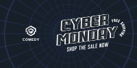 Vaporwave Cyber Monday Twitter post Image Preview