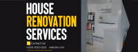 Renovation Services Facebook Cover Image Preview