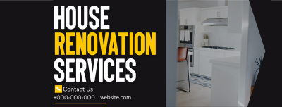 Renovation Services Facebook cover Image Preview