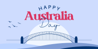Australia Day Twitter Post Design