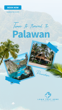 Palawan Paradise Travel TikTok video Image Preview