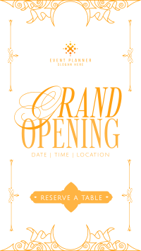 Elegant Ornament Grand Opening Instagram story Image Preview