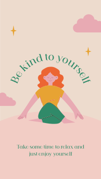 Be Kind To Yourself Instagram Reel Design