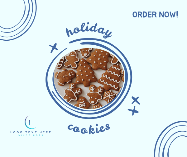 Christmas Cookie Day Facebook Post Design Image Preview