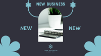 Floral New Business Facebook event cover Image Preview