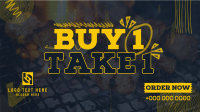 Buy 1 Take 1 Barbeque Animation Preview