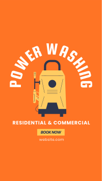 Professional Power Washing Facebook story Image Preview