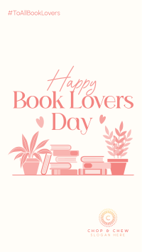 Book Lovers Celebration Instagram Story Design