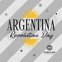 Argentina Revolution Day Linkedin Post Image Preview