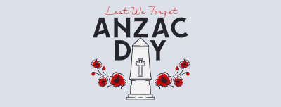 Remembering Anzac Day Facebook cover Image Preview
