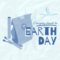 Earth Day Everyday Instagram Post Design