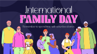 International Day of Families Facebook Event Cover Design
