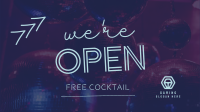 Bar is Open Facebook event cover Image Preview