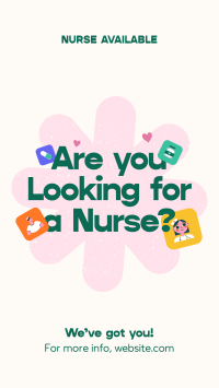On-Demand Nurses Facebook story Image Preview
