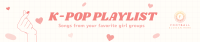 Kpop Love SoundCloud Banner Design