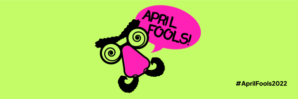 April Fools Mask Twitter Header Design