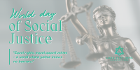 World Social Justice Day Twitter post Image Preview