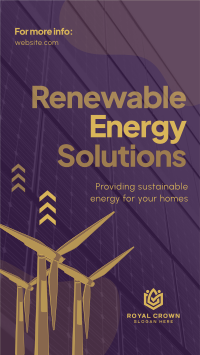 Renewable Energy Solutions TikTok Video Image Preview