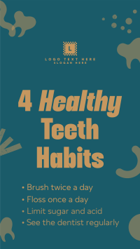 Dental Health Tips for Kids Instagram reel Image Preview
