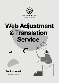 Web Adjustment & Translation Services Poster Image Preview