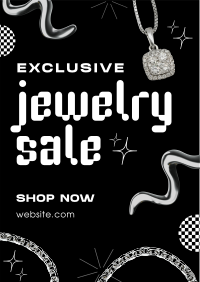 Y2k Jewelry Sale Flyer Image Preview