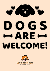 Dogs Welcome Poster Image Preview