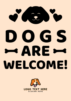 Dogs Welcome Poster Image Preview