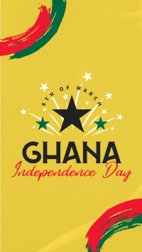 Ghana Independence Celebration TikTok video Image Preview