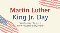 Martin Luther King Day Facebook Event Cover Design
