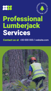 Professional Lumberjack Service Video Preview